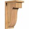 Ekena Millwork Del Monte Smooth Corbel w/Backplate, Western Red Cedar, 7 1/2"W x 10"D x 18"H COR08X10X18DEL01SWR - alternate 1